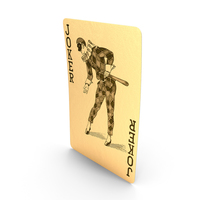 Golden Playing Cards Joker PNG & PSD Images
