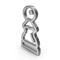 Pawn Logo Silver PNG & PSD Images