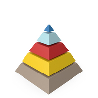 Infographic Sections Pyramid PNG & PSD Images