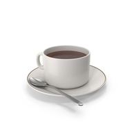 Coffee Cup With Spoon PNG & PSD Images