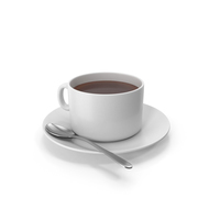Coffee Cup With Spoon PNG & PSD Images