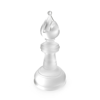 Chess Bishop Matte Glass PNG & PSD Images