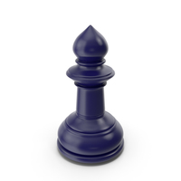 Pawn King Dark Blue PNG & PSD Images