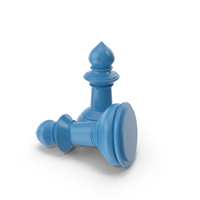 Chess Pawn Blue PNG & PSD Images