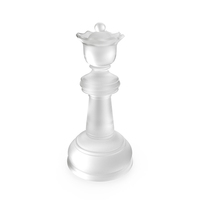Chess Queen Matte Glass PNG & PSD Images