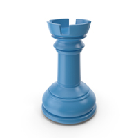 Chess Rook Blue PNG & PSD Images