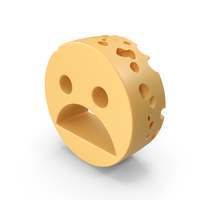Sad Emoji Cheese PNG & PSD Images