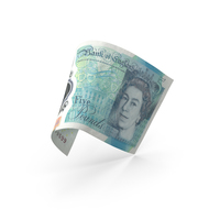 5 Uk Pound Sterling Banknote Bill PNG & PSD Images