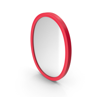Wall Mirror Red PNG & PSD Images