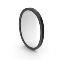 Wall Mirror Black PNG & PSD Images