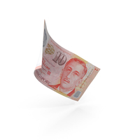 10 Singapore Dollar Banknote Bill PNG & PSD Images