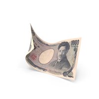 1000 Japanese Yen Banknote Bill PNG & PSD Images