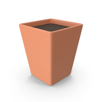 Clay Pot With Soil PNG & PSD Images