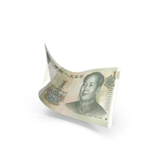 1个中国人民币钞票法案PNG和PSD图像