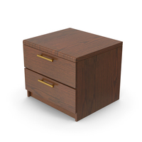 Wooden Night Stand PNG & PSD Images