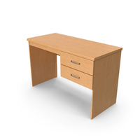 Wooden Office Desk PNG & PSD Images