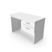 Home Office Desk White PNG & PSD Images