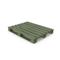 Wooden Pallet Green PNG & PSD Images