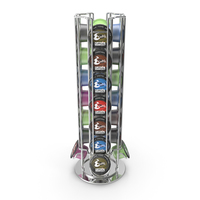 Coffee Capsule Rack PNG & PSD Images