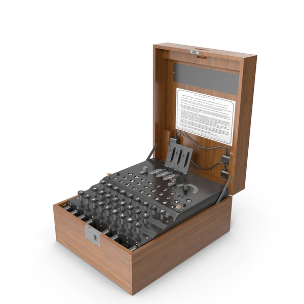 Enigma Cipher Machine PNG & PSD Images