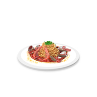 Spaghetti With Tomato Sauce PNG & PSD Images