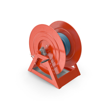 Fire Hose Reel Red PNG & PSD Images