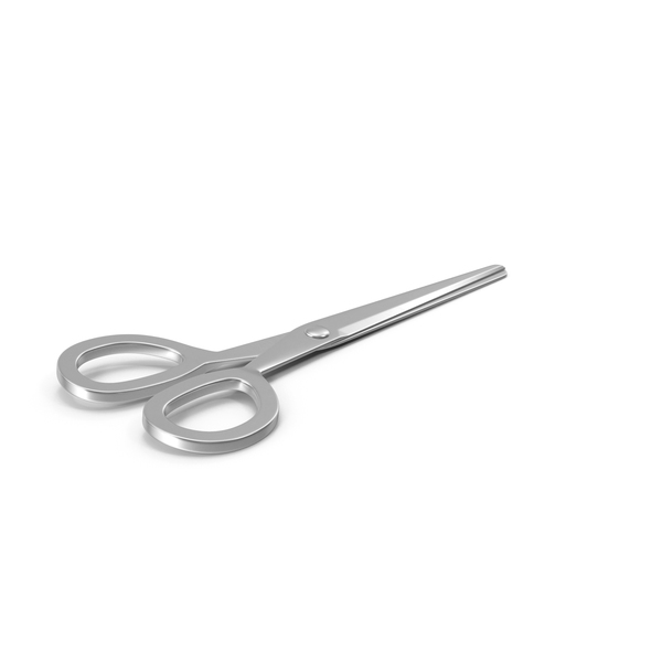 Chrome Scissors Close Side PNG & PSD Images
