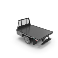 Flatbed Dump Truck Part PNG & PSD Images