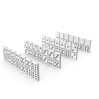 Domino Knuckles White Set PNG & PSD Images