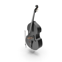 Double Bass Black PNG & PSD Images