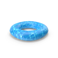Pool Tube with Sea Background PNG & PSD Images