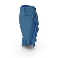 Blue Skirt PNG & PSD Images