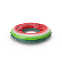 Inflatable Pool Ring Watermelon PNG & PSD Images