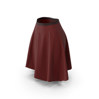 Handkerchief Paneled Skirt PNG & PSD Images