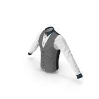 Man Suite Tuxedo With Vest PNG & PSD Images