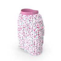 Ruffle Skirt PNG & PSD Images