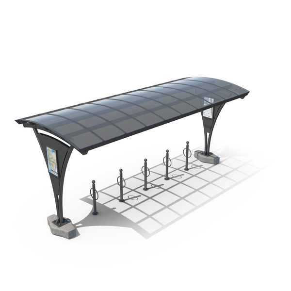 Bicycle Parking Rack PNG & PSD Images