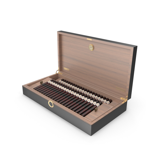 Box With Cigars PNG & PSD Images