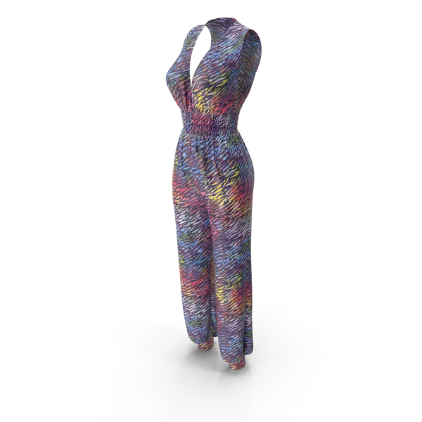 Woman Overall Dress PNG & PSD Images
