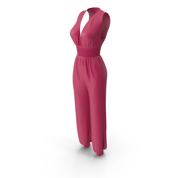 Woman Overall Purple Dress PNG & PSD Images