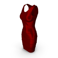 Woman Red Gown PNG & PSD Images