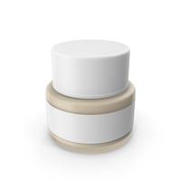 Cosmetic Cream Bottle White PNG & PSD Images