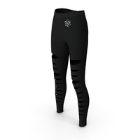 Woman Sport Pants With Hole PNG & PSD Images