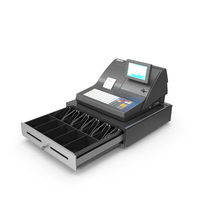 Cash Register SAM4S NR-510F PNG & PSD Images