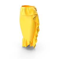 Yellow Skirt PNG & PSD Images