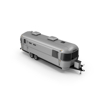 Airstream Caravan Trailer PNG & PSD Images