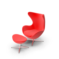 Arne Jacobsen Egg Chair PNG & PSD Images