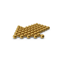 Arrow Right Gold PNG & PSD Images