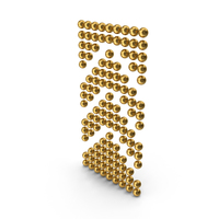 Gold Arrows Up PNG & PSD Images