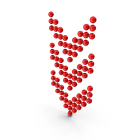 Ball Arrows Down Red PNG & PSD Images